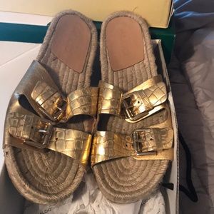 Aldo Gold Slides